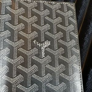 Goyard Passport Cover in Grey